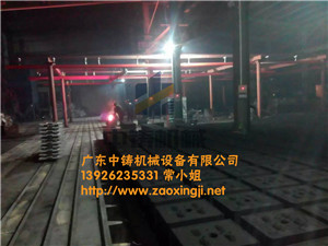 全自動水平分型脫箱射壓無箱造型機生產(chǎn)廠家