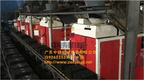 全自動造型機 造型機 水平造型機 鑄造造型機 無箱造型機 脫箱造型機 射壓造型機 造型機廠家 鑄造設備 鑄造機械 中鑄機械 中鑄造型機